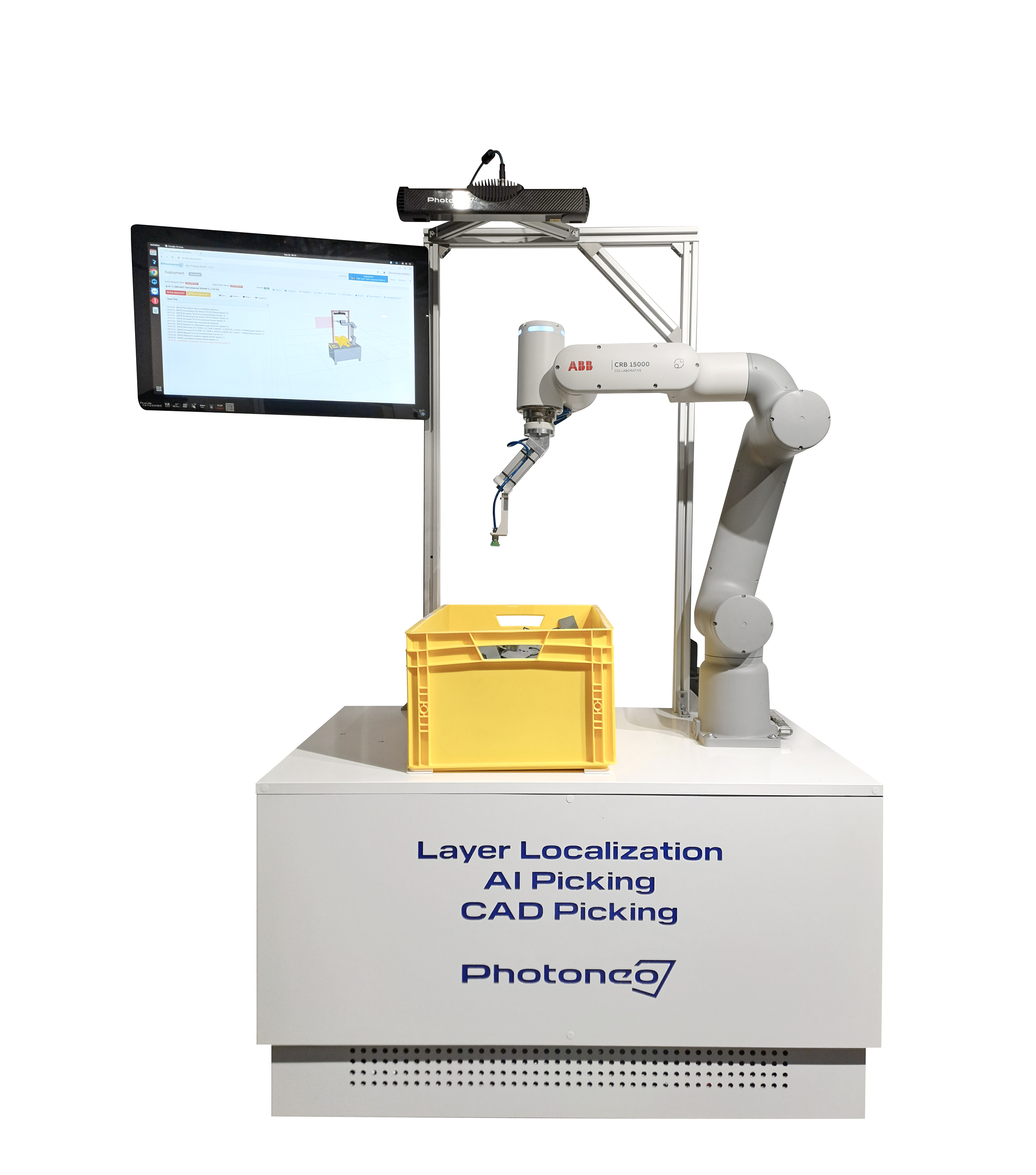 Photoneo 3D Vision for ABB Robotics Omnicore | Photoneo